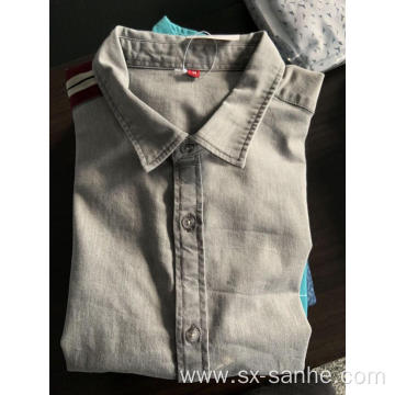 New Design Business Denim Men's Shirt